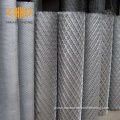 Expanded metal mesh panel